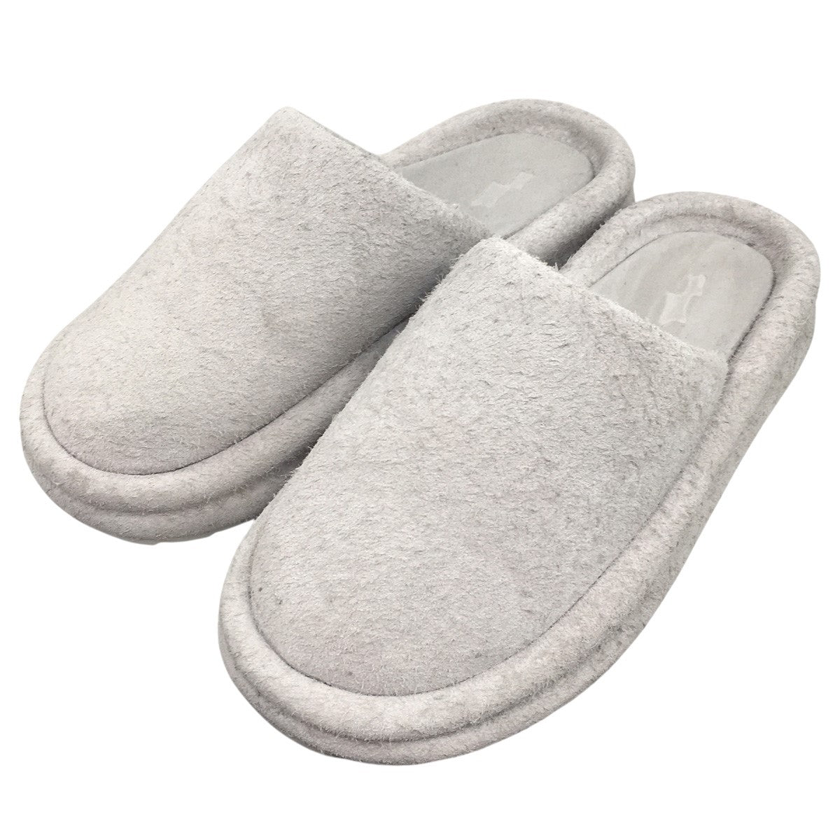 25AW REST SLIPPER HAIRY SUEDE HAILEY GREYレスト スリッパー ヘアリー スエード スリッパ サンダル シューズ 靴