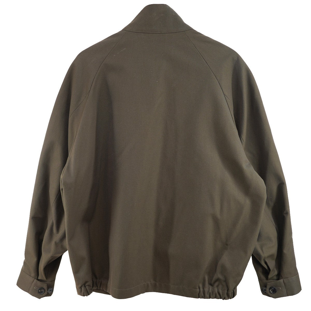 The CLASIK 21AW HARRINGTON WOOL DORMEUIL Sporty Etonドーメル社製 ウールコットン ハリントンジャケット ブルゾン 古着・中古-3枚目のアイテム画像