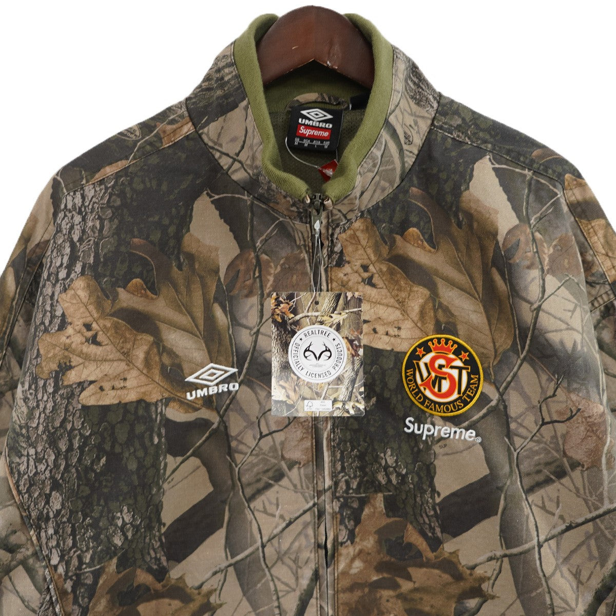 Supreme×UMBRO 26SS x Umbro Cotton Ripstop Track Jacketアンブロ コットンリップストップ ロゴ トラックジャケット 古着・中古-4枚目のアイテム画像