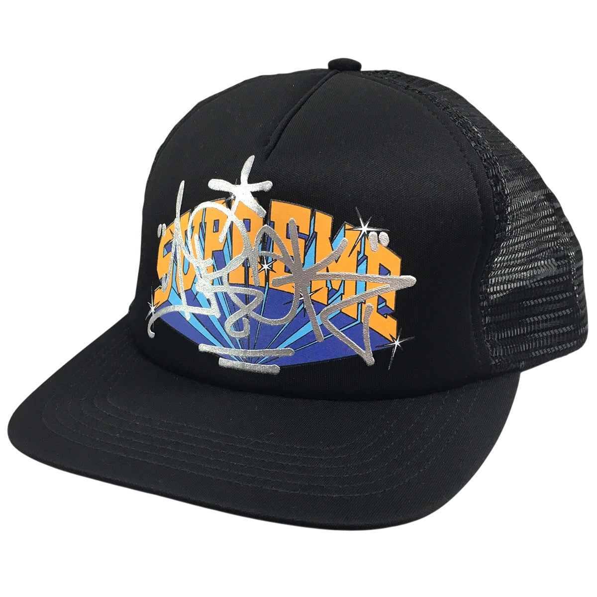 Supreme 22AW IRAK Arc Mesh Back 5-Panelアイラック アーチ ロゴ メッシュ バック 5パネル 帽子 古着・中古-1枚目のアイテム画像