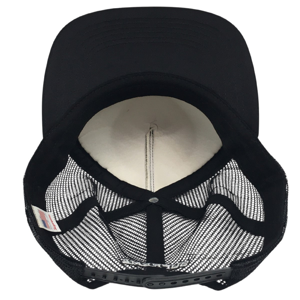 Supreme 22AW IRAK Arc Mesh Back 5-Panelアイラック アーチ ロゴ メッシュ バック 5パネル 帽子 古着・中古-5枚目のアイテム画像