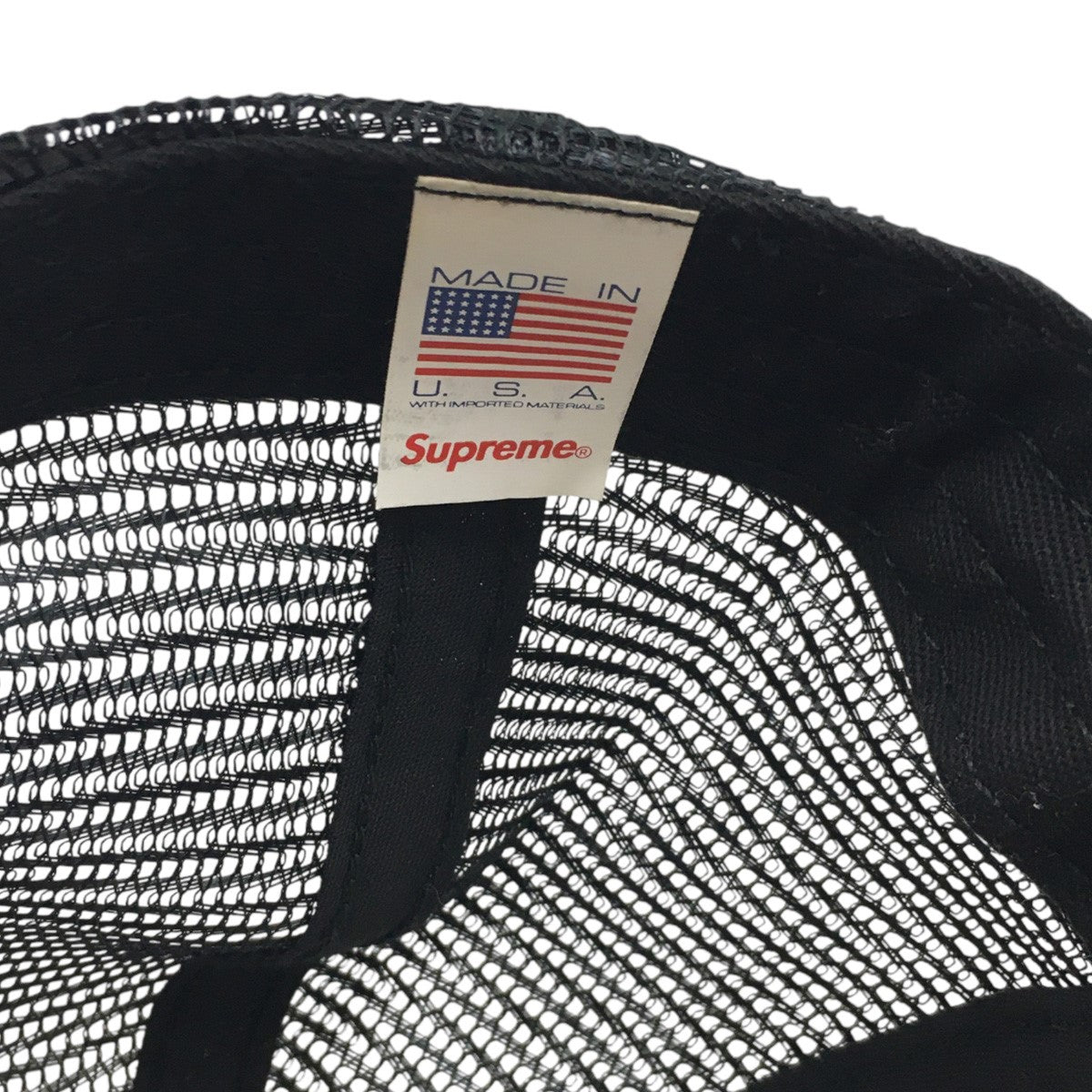 Supreme 22AW IRAK Arc Mesh Back 5-Panelアイラック アーチ ロゴ メッシュ バック 5パネル 帽子 古着・中古-6枚目のアイテム画像