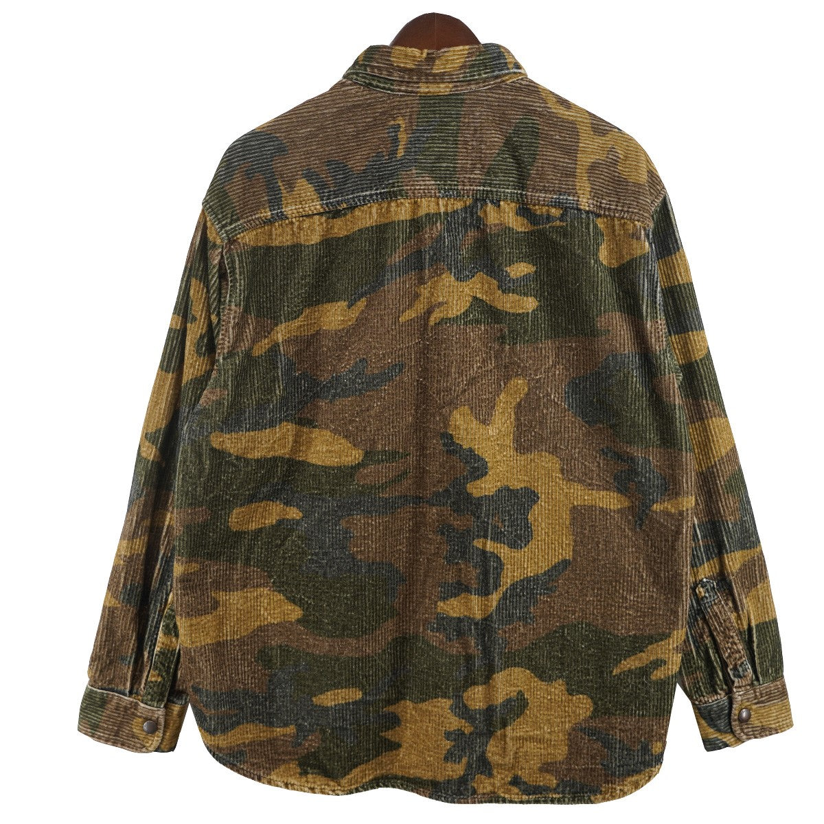 25AW  Wide Wale Corduroy Snap Shirt Woodland Camoワイド ウォール コーデュロイ スナップシャツ