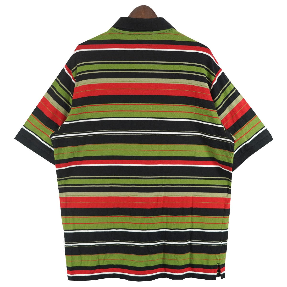 23SS Multi Stripe Polo ロゴ マルチ ストライプ ポロシャツ