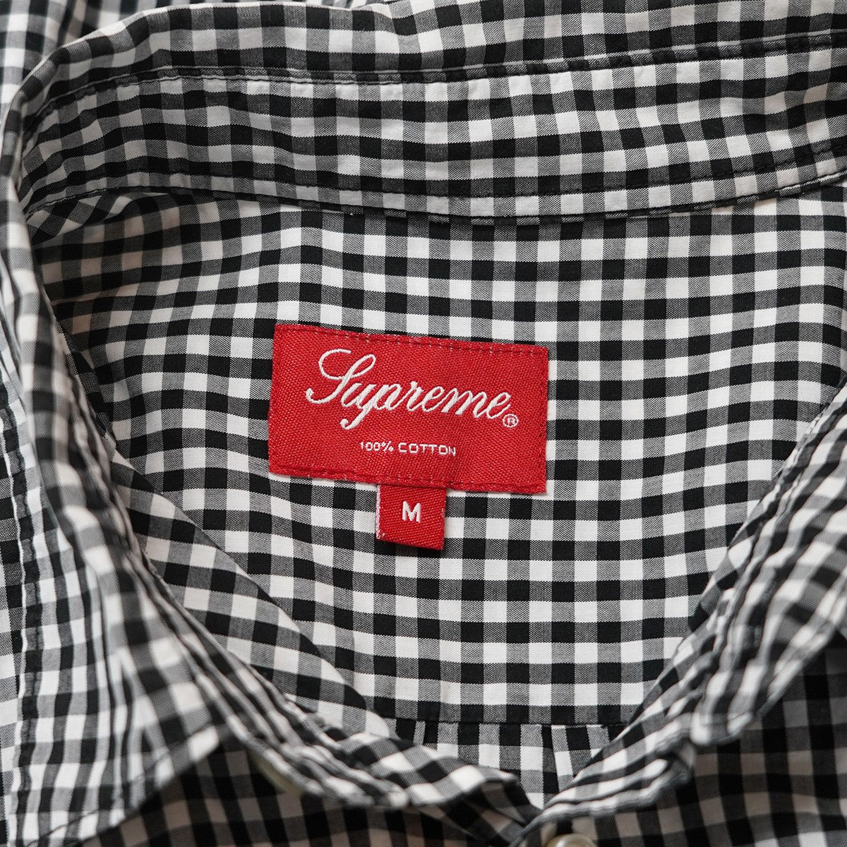 Supreme(シュプリーム) 21SS Gingham S／S Shirtロゴ ギンガムチェック