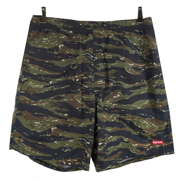 Supreme 23SS Nylon Water Short ナイロン ウォーター ショーツスモールボックスロゴ 迷彩 カモ ハーフパンツ 古着・中古-1枚目のアイテム画像