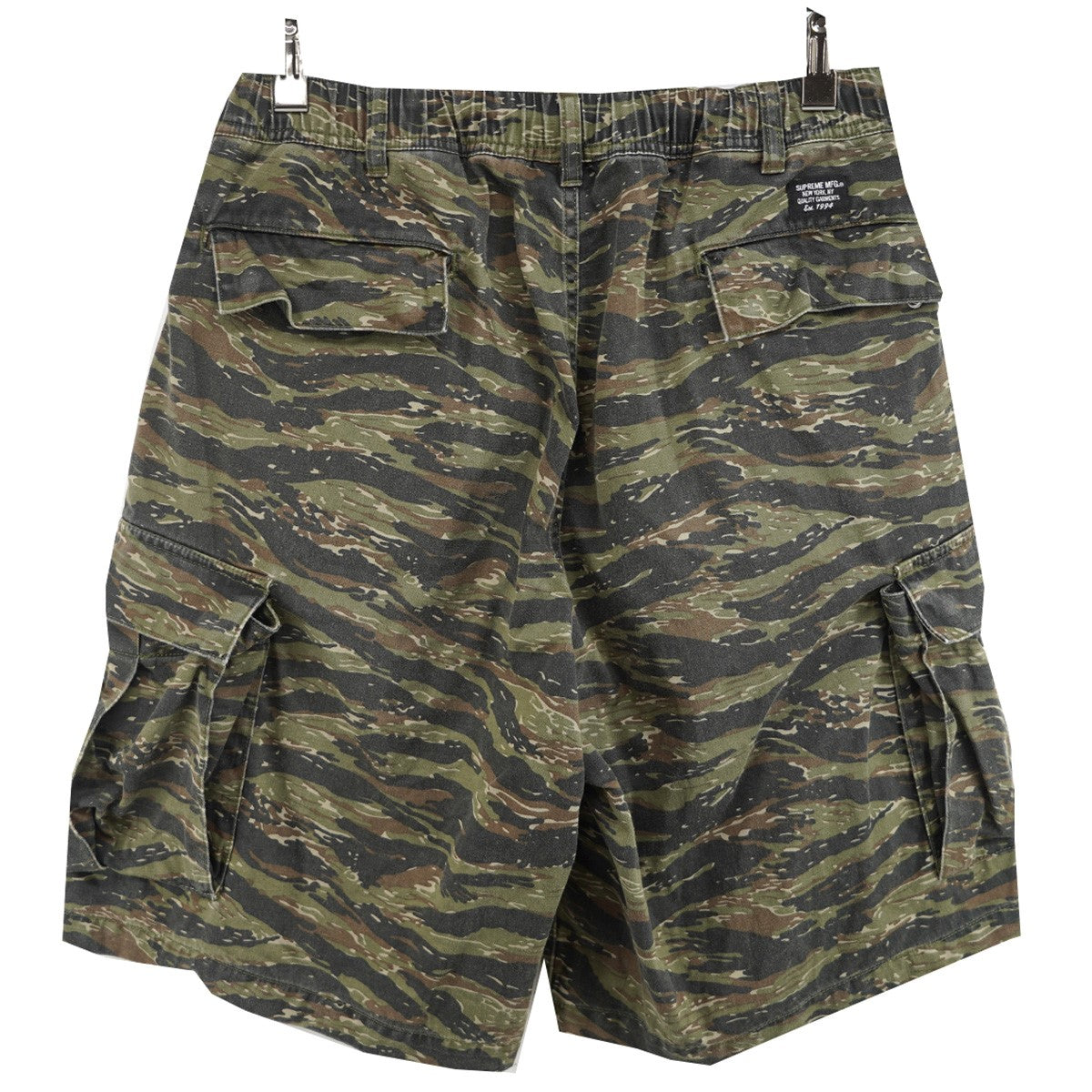 Supreme 24SS Cargo Short Olive Tiger Camoカーゴ ショーツ イージー ハーフパンツ 古着・中古-3枚目のアイテム画像