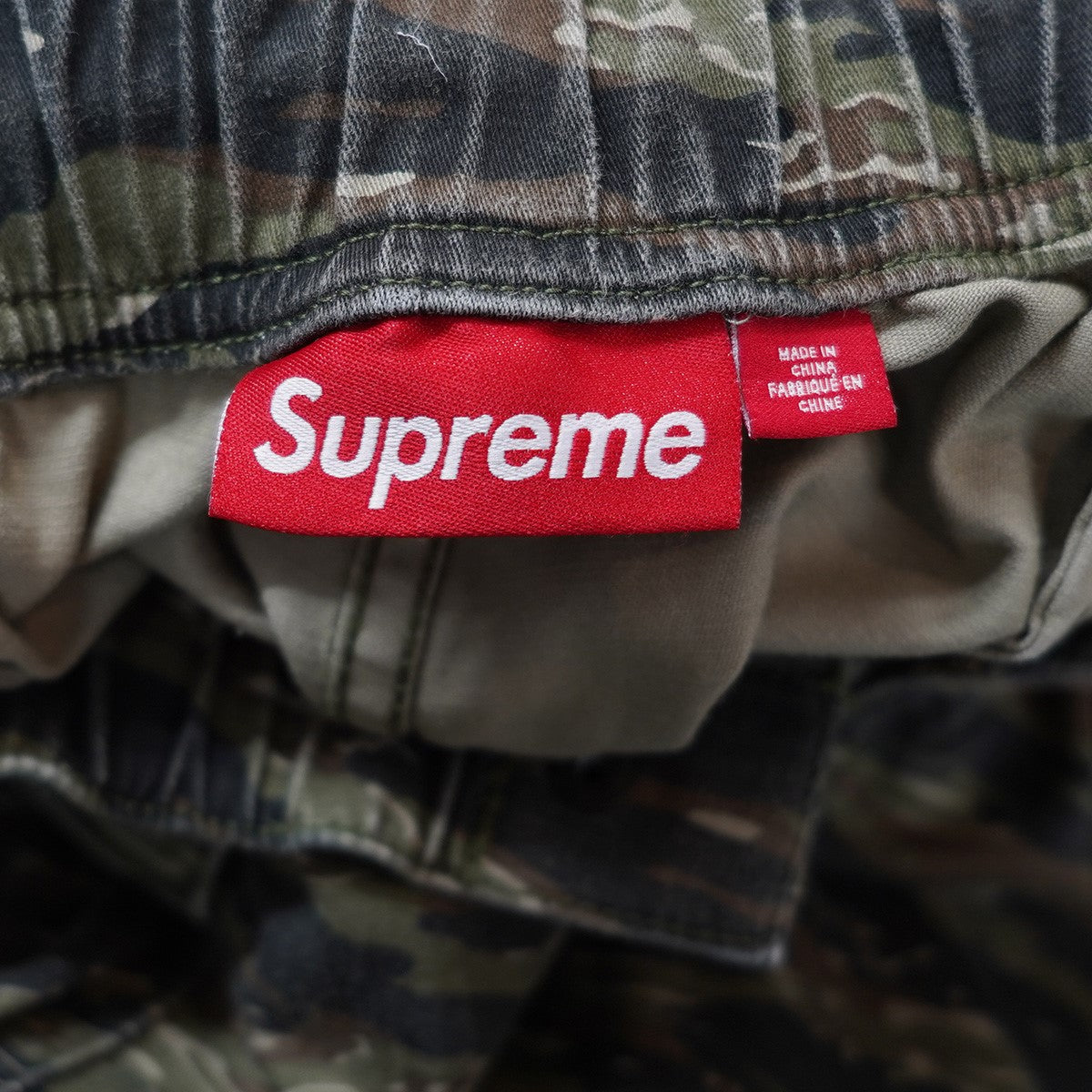Supreme 24SS Cargo Short Olive Tiger Camoカーゴ ショーツ イージー ハーフパンツ 古着・中古-5枚目のアイテム画像