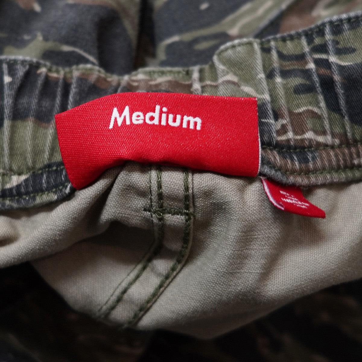 Supreme 24SS Cargo Short Olive Tiger Camoカーゴ ショーツ イージー ハーフパンツ 古着・中古-6枚目のアイテム画像