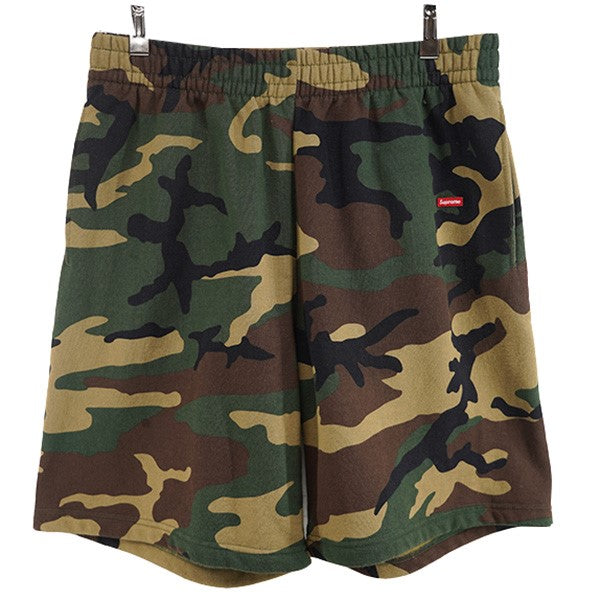 Supreme 24AW Small Box Sweatshort Woodland Camoスモール ボックスロゴ 迷彩 カモフラージュ スウェット ショーツ ハーフパンツ 古着・中古-1枚目のアイテム画像