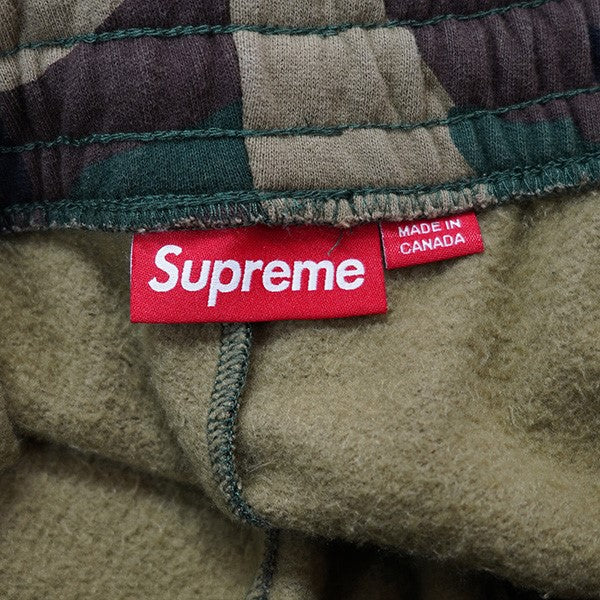 Supreme 24AW Small Box Sweatshort Woodland Camoスモール ボックスロゴ 迷彩 カモフラージュ スウェット ショーツ ハーフパンツ 古着・中古-4枚目のアイテム画像