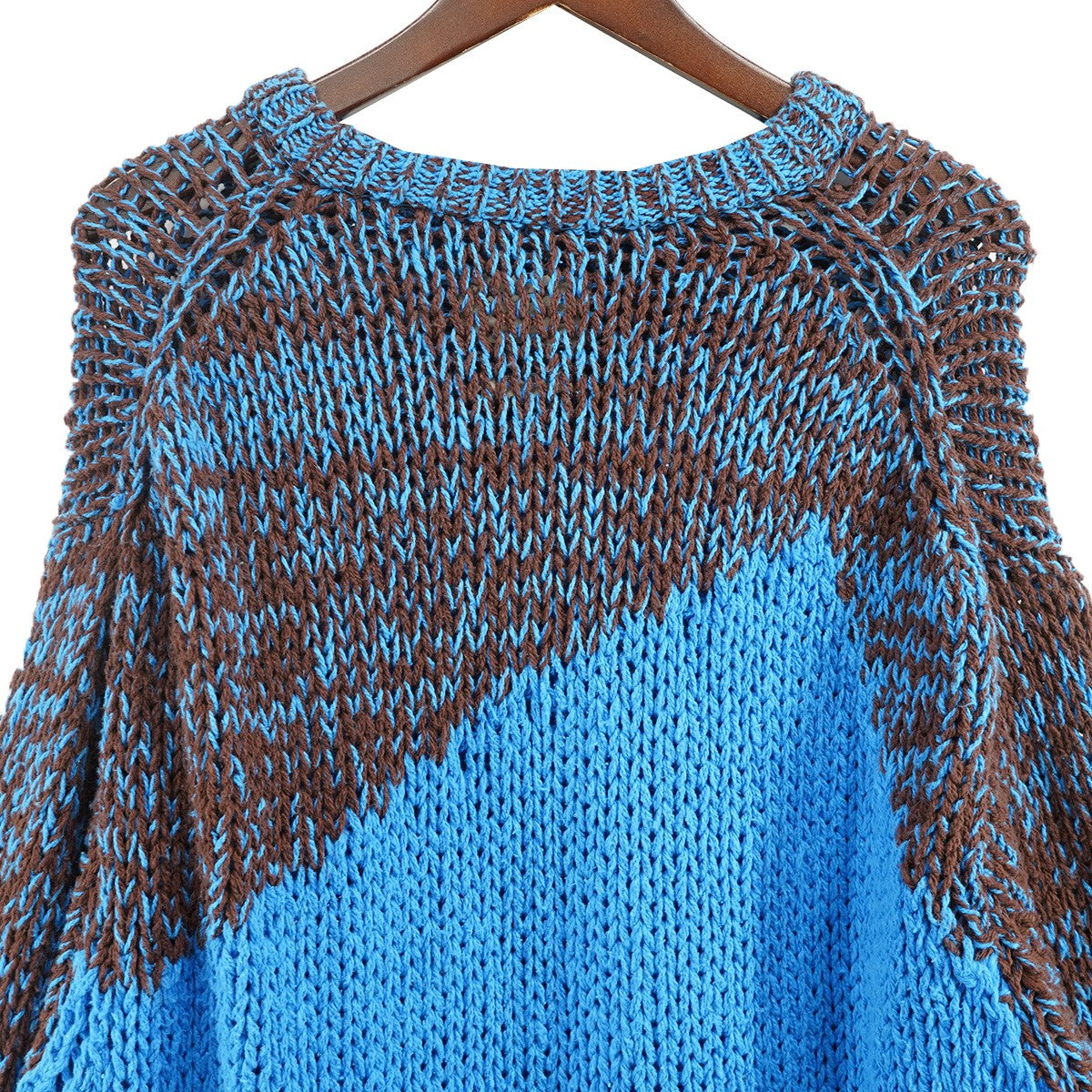 YOKE 24SS INTARSIA CREWNECK SWEATERインターシャ コットン クルーネック ニット セーター 古着・中古-4枚目のアイテム画像