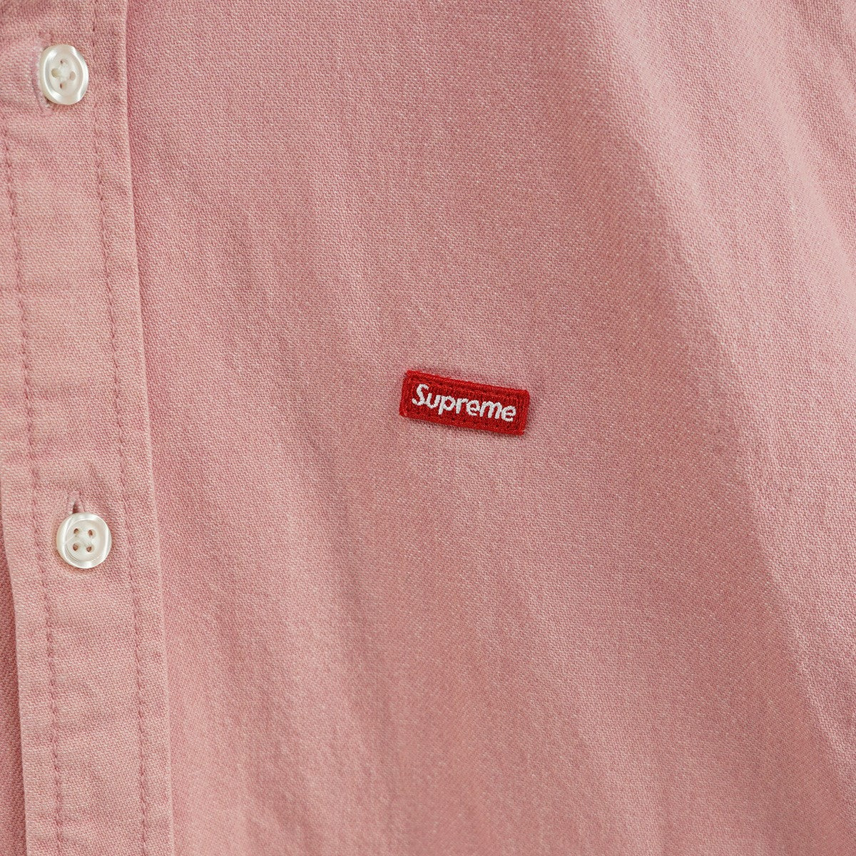 Supreme 25SS Small Box Denim Shirtスモール ボックスロゴ デニム シャツ 古着・中古-2枚目のアイテム画像