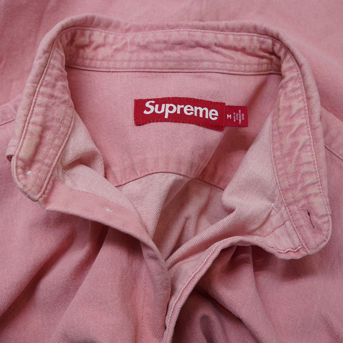 Supreme 25SS Small Box Denim Shirtスモール ボックスロゴ デニム シャツ 古着・中古-5枚目のアイテム画像