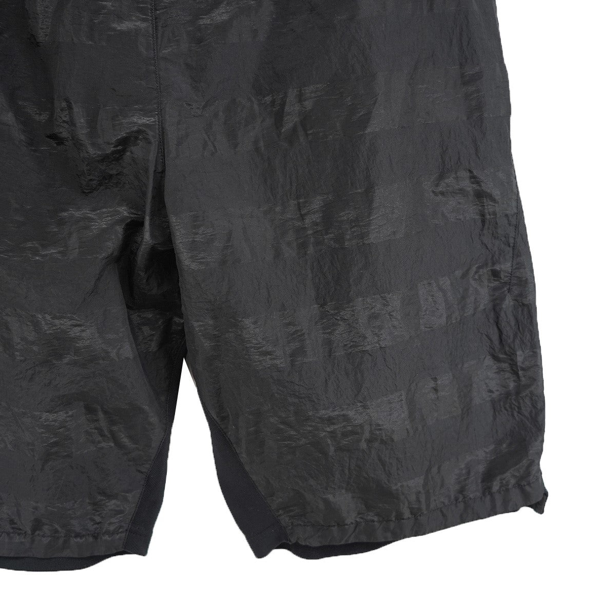 STONE ショーツ ブラック STONE ISLAND(ストーンアイランド) 20SS Paneled Relax Shorts - Stone