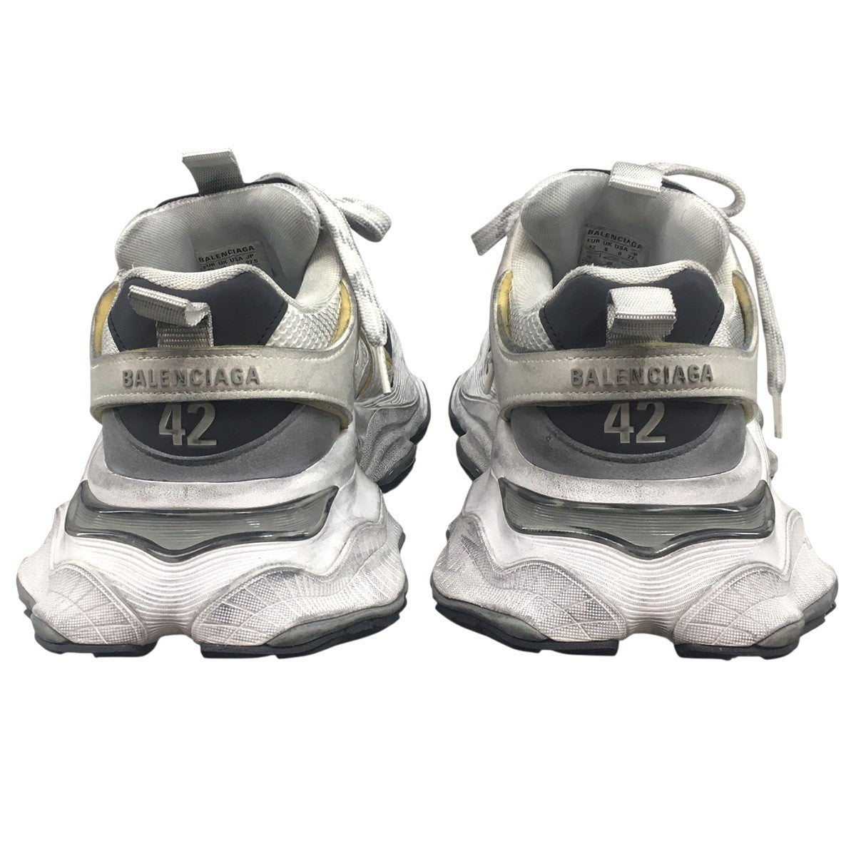 BALENCIAGA 24SS CARGO カーゴ ヴィンテージ加工 ロゴ スニーカー シューズ 靴 古着・中古-5枚目のアイテム画像
