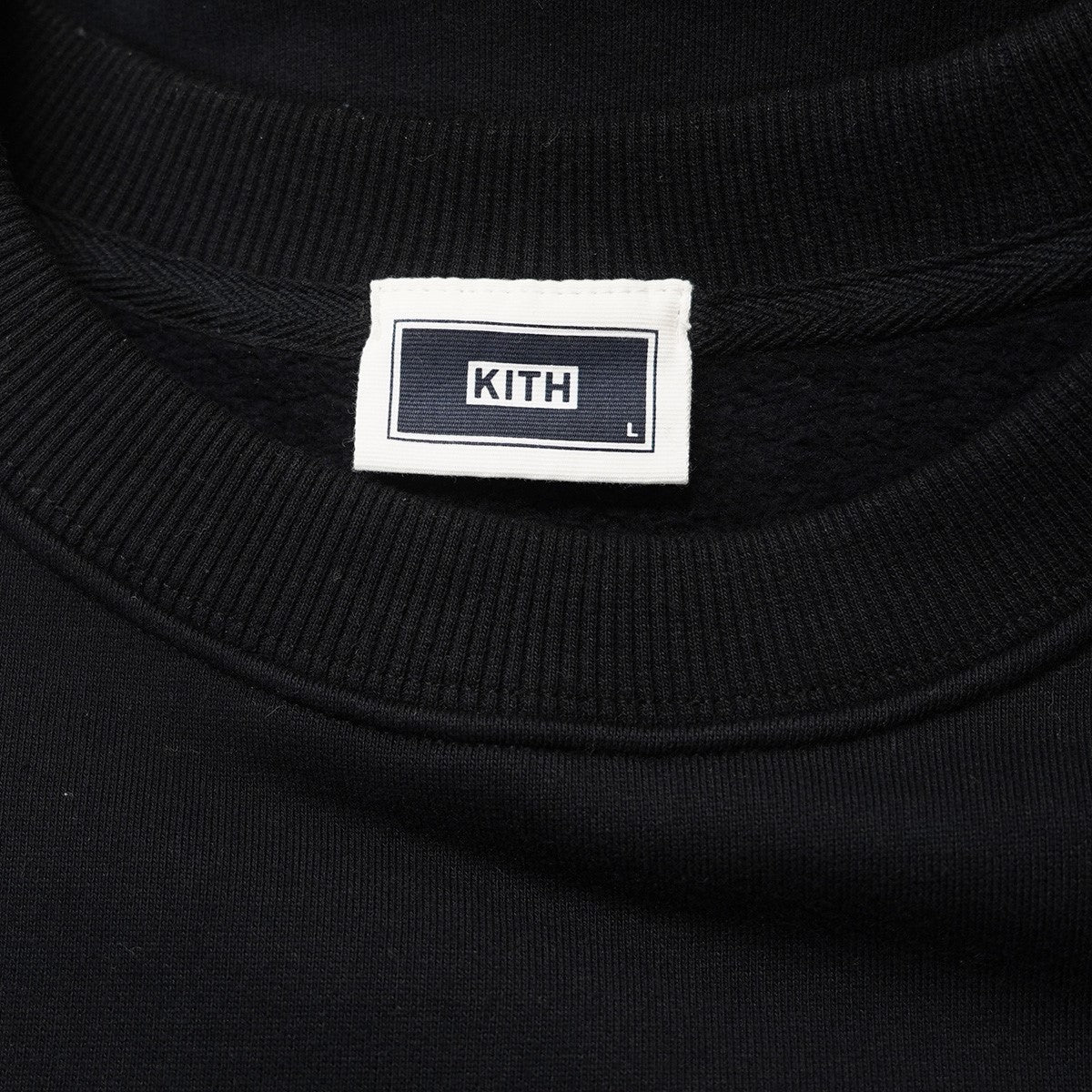KITH 25AW Classic Logo Leopard Applique Nelson Crewneckクラシック ボックス ロゴ レオパード クルーネック スウェット トレーナー 古着・中古-4枚目のアイテム画像