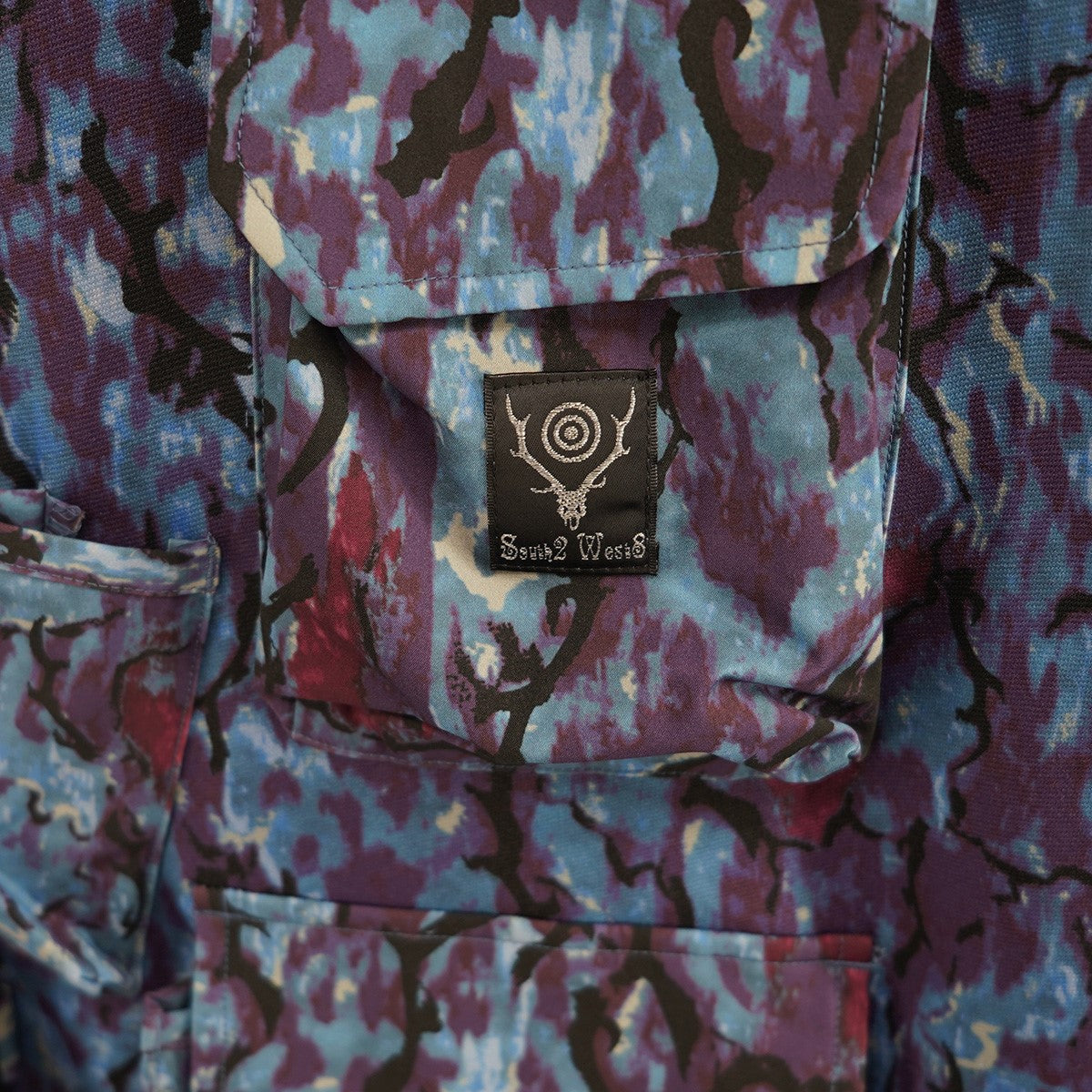 south2 west8 23SS S2W8 Tenkara Trout Pullover Jacket - Poly Smooth ／ Printedジャージー カモ プルオーバー マルチポケット ジャケット 古着・中古-3枚目のアイテム画像