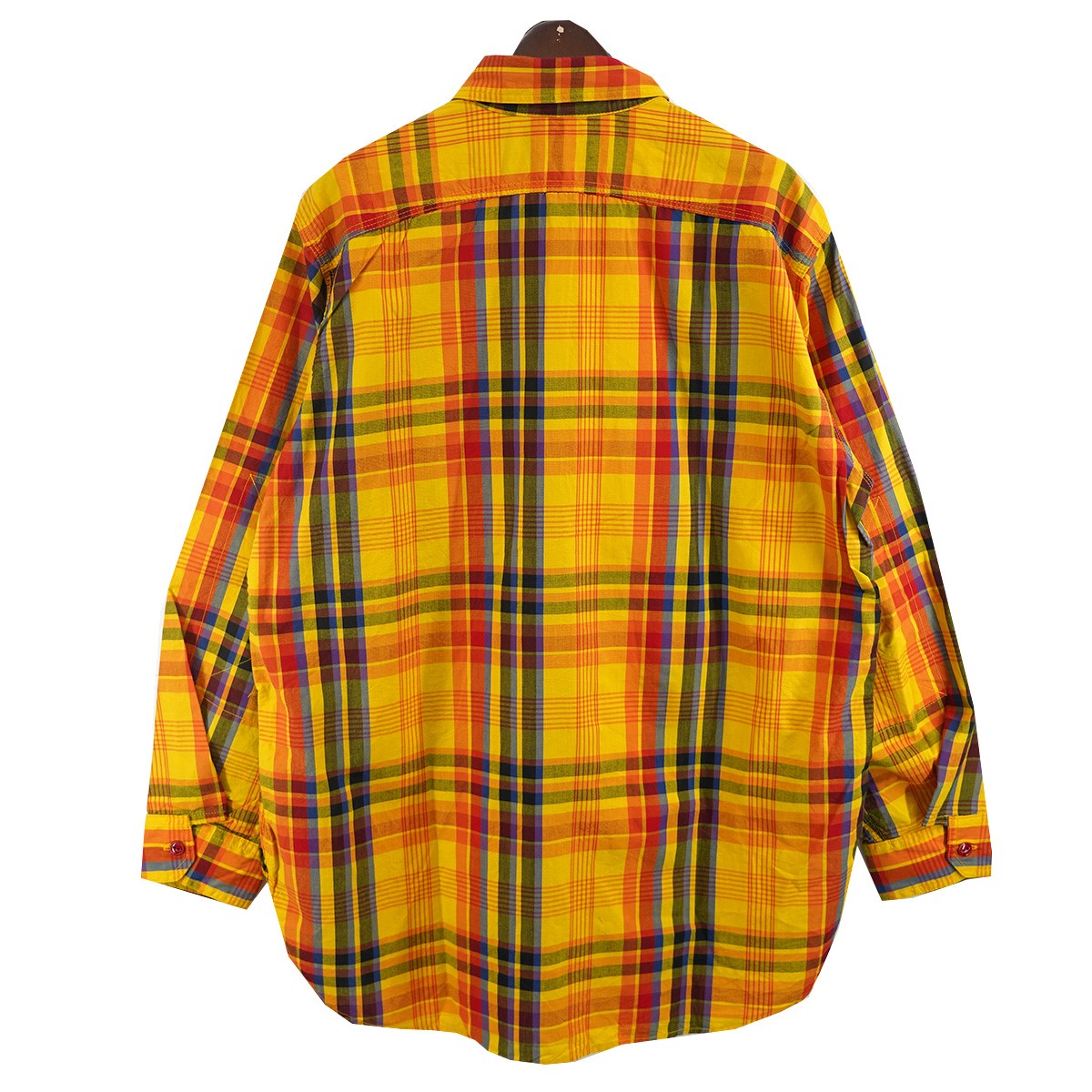 Engineered Garments Work Shirt - Plaid ワーク チェック プレイド シャツ 古着・中古-4枚目のアイテム画像