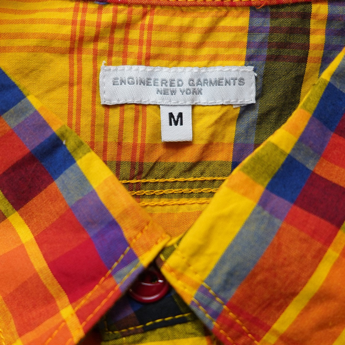 Engineered Garments Work Shirt - Plaid ワーク チェック プレイド