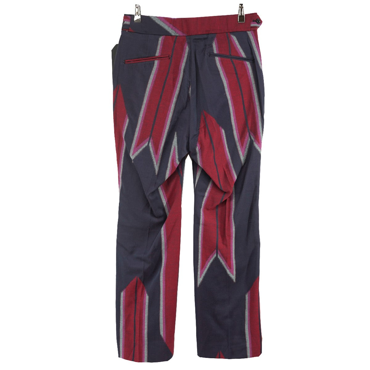 Needles 23SS Side Tab Trouser ? C／L Kimono Jq．サイドタブ キモノ 着物 パンツ 古着・中古-3枚目のアイテム画像