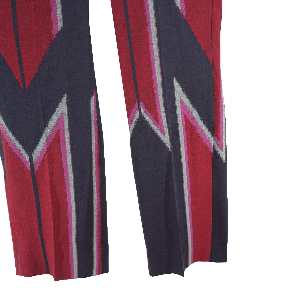 Needles 23SS Side Tab Trouser ? C／L Kimono Jq．サイドタブ キモノ 着物 パンツ 古着・中古-4枚目のアイテム画像
