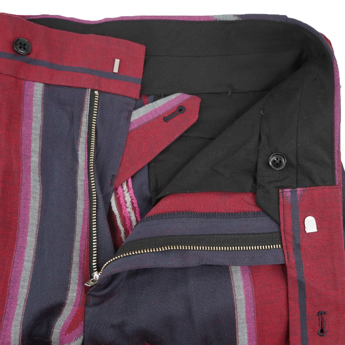 Needles 23SS Side Tab Trouser ? C／L Kimono Jq．サイドタブ キモノ 着物 パンツ 古着・中古-5枚目のアイテム画像