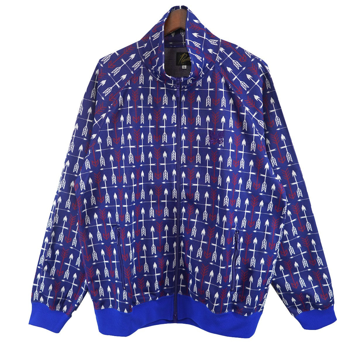 Needles 23SS Arrow Track Jacket - Poly Jq．アロー柄 ポリジャカード トラックジャケット 古着・中古-1枚目のアイテム画像