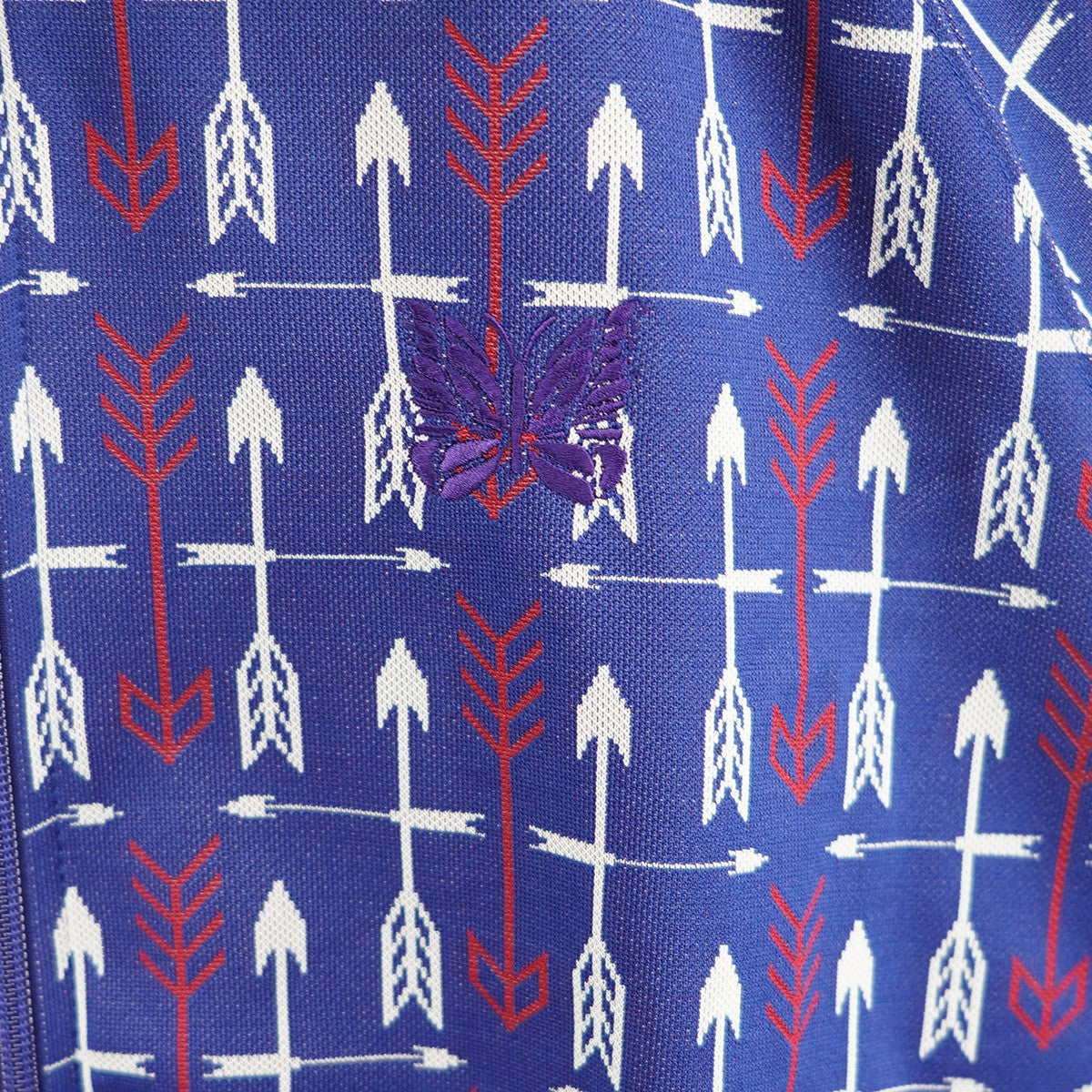 Needles 23SS Arrow Track Jacket - Poly Jq．アロー柄 ポリジャカード トラックジャケット 古着・中古-2枚目のアイテム画像