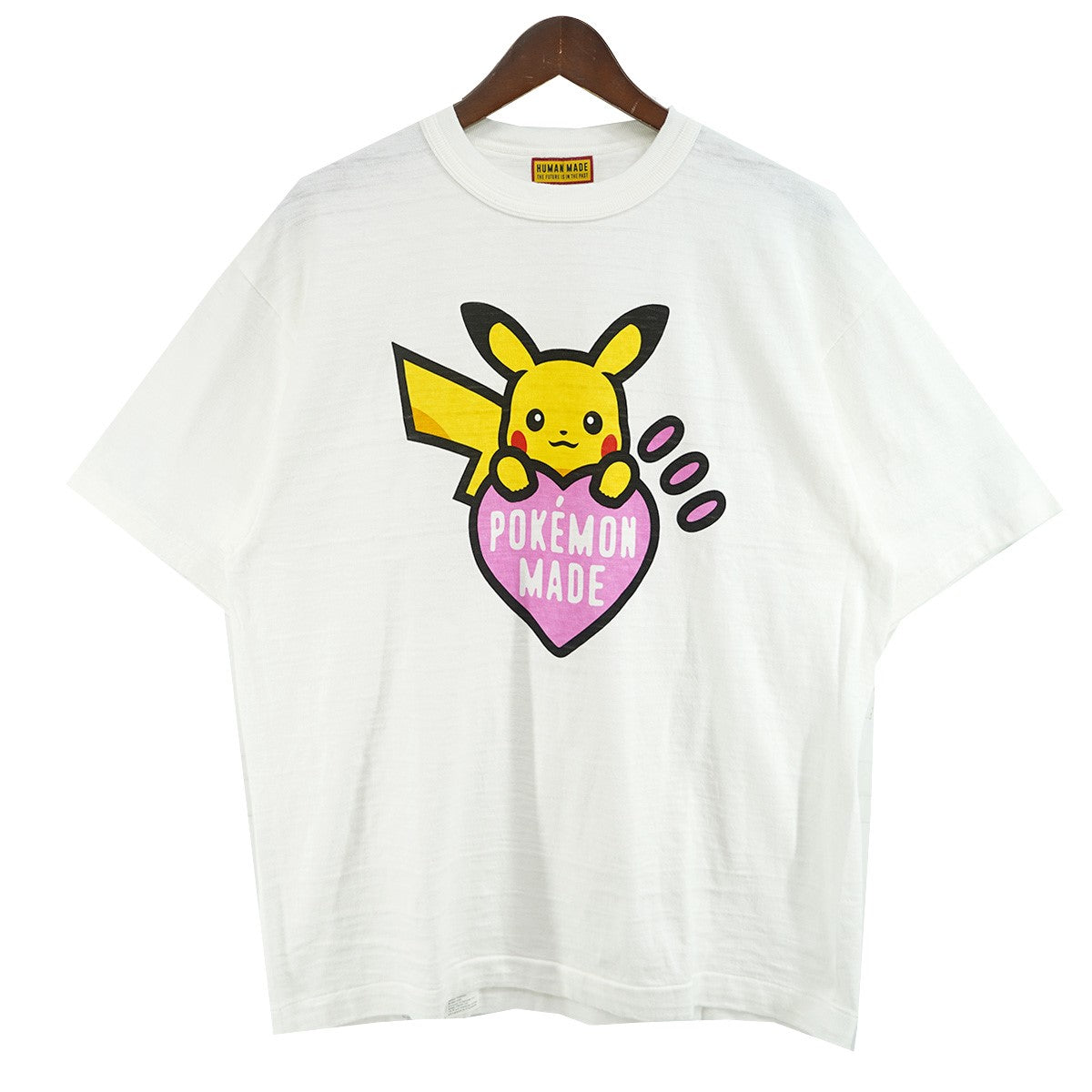 HUMAN MADE×Pokemon 25AW Pokemon Made Graphic T-Shirt (Pikachu) Harajukuポケモン メイド グラフィック ロゴ Tシャツ ピカチュウ)原宿 古着・中古-1枚目のアイテム画像
