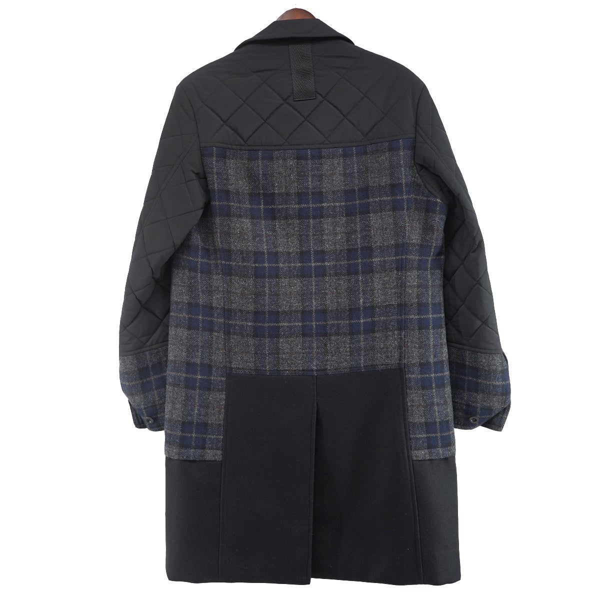 JUNYA WATANABE COMME des GARCONS MAN×FILSON 25AW COAT ×FILSON チェック 切替 キルティングコート 古着・中古-4枚目のアイテム画像