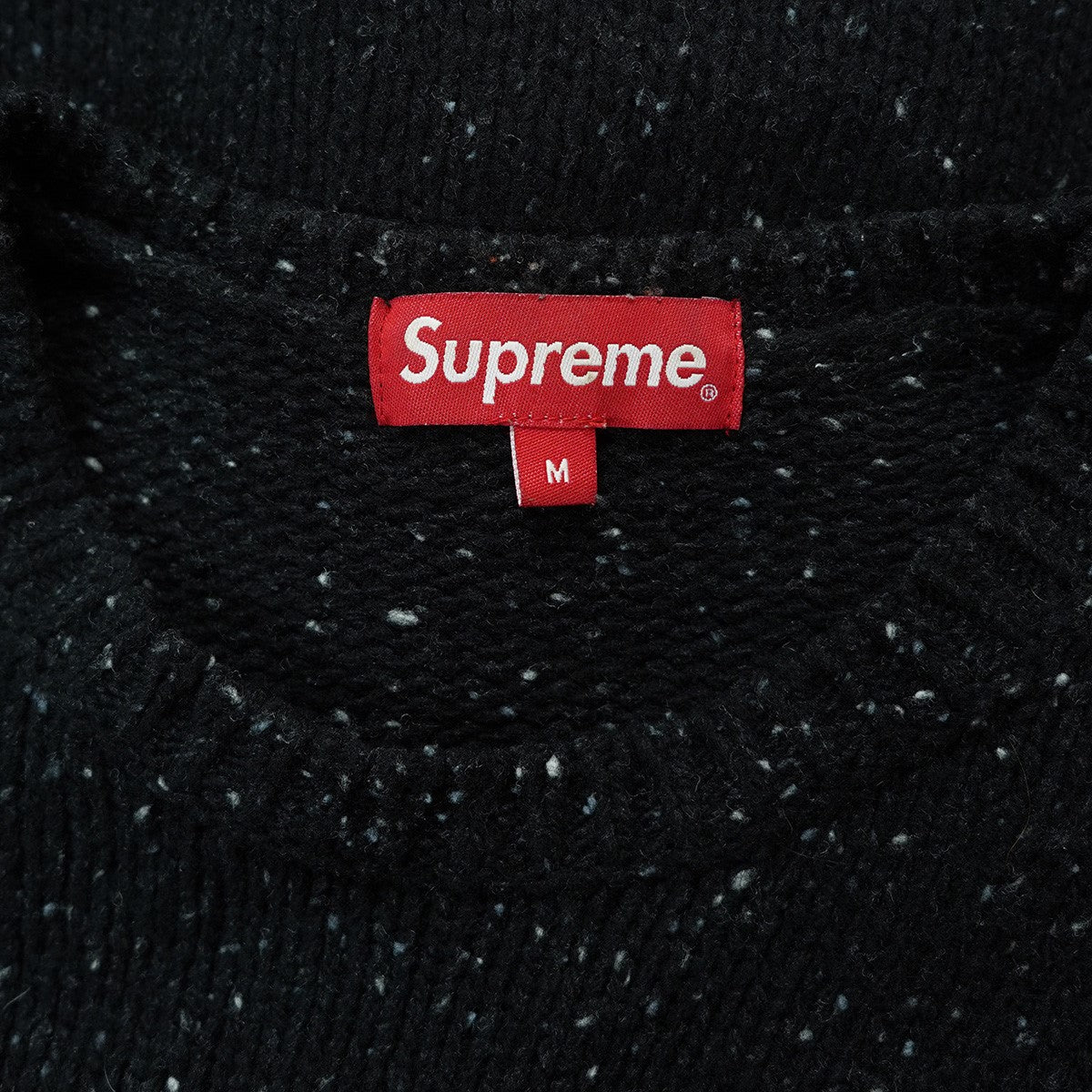 Supreme 22AW Small Box Speckle Sweaterスモール ボックス ロゴ スペックル ニット セーター 古着・中古-4枚目のアイテム画像