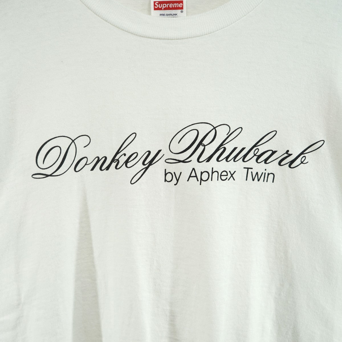 Supreme(シュプリーム) 25SS Aphex Twin Donkey Rhubarb L／S Tee