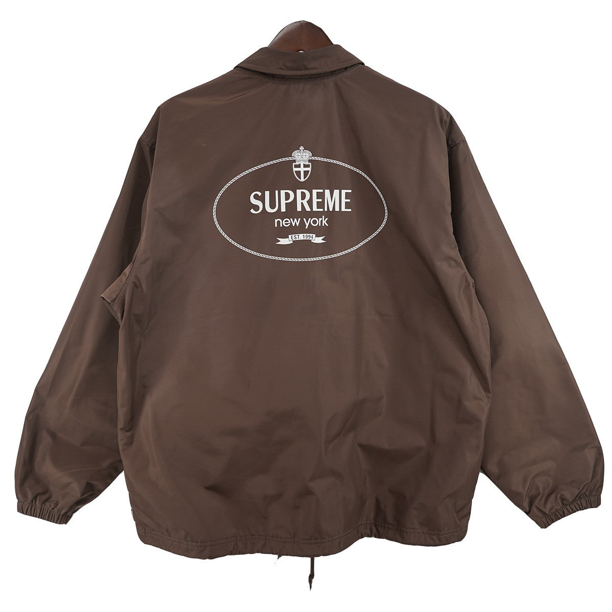 Supreme 24AW Crest Coaches Jacketクレスト 両面 ロゴ コーチジャケット 古着・中古-1枚目のアイテム画像