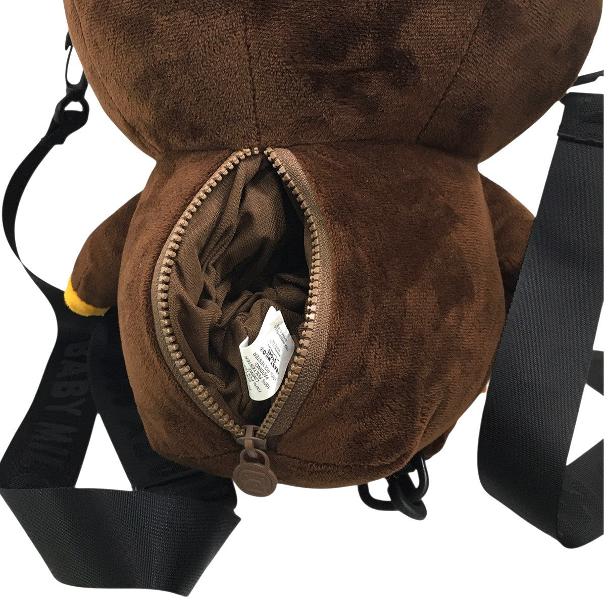 A BATHING APE 24SS BAPE BABY MILOR EXTRA LARGE PLUSH BACKPACKベイプ ベビーマイロ エクストララージ プッシュ バックパック 古着・中古-5枚目のアイテム画像