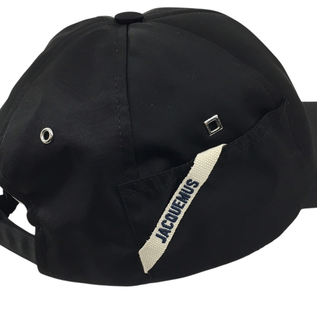 JACQUEMUS(ジャックムス) LA CASQUETTE OVALIE ロゴ ナイロン キャップ