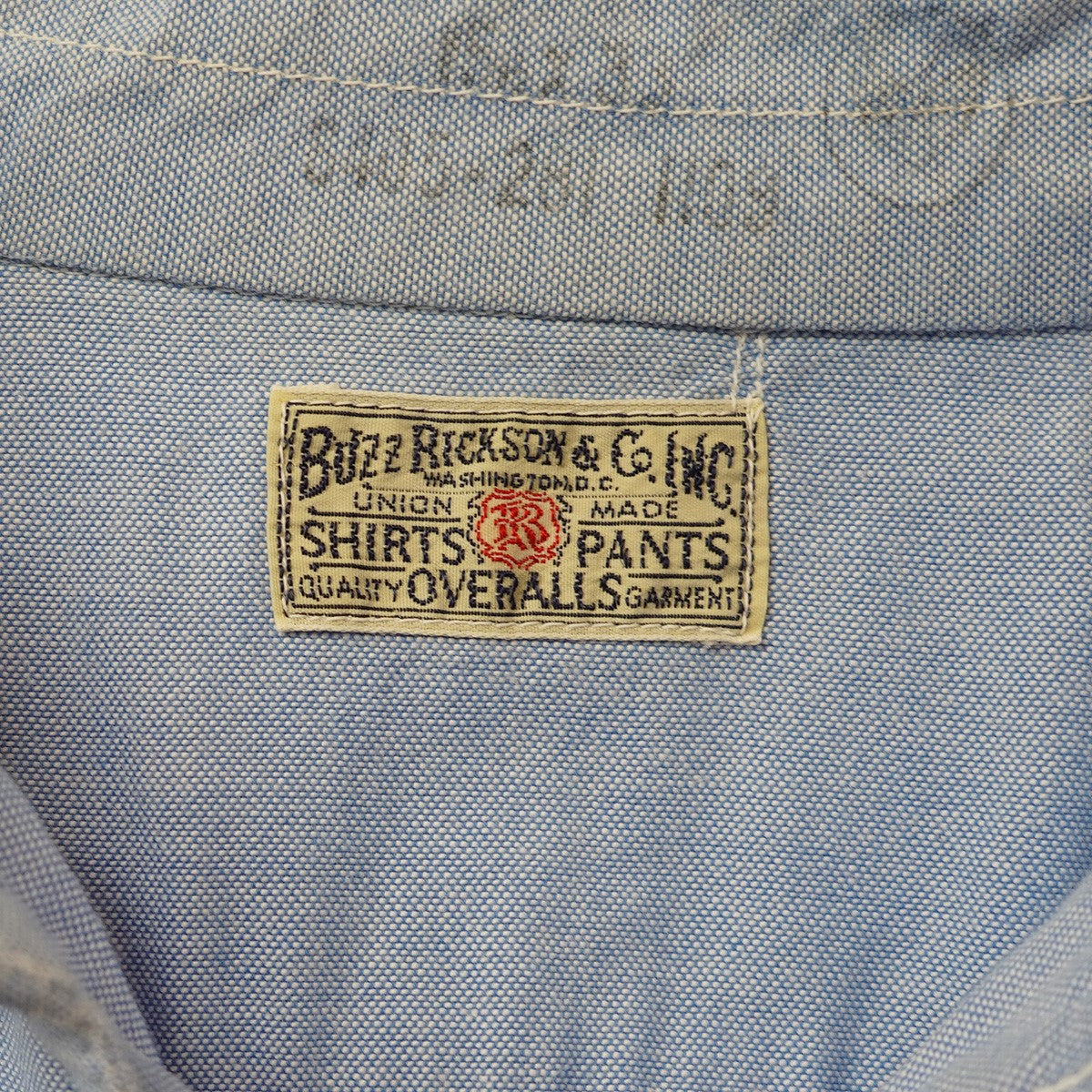 26SS SHIRT， MAN’S， COTTON OXFORD CLOTH， 4oz． BLUEオックスフォード シャツ