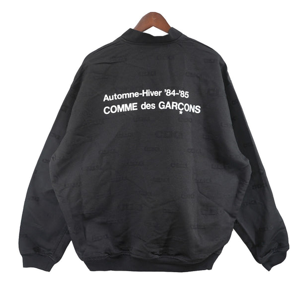 CDG/未使用近 2018 バックプリント スタッフブルゾン ブラック M CDG COMME des GARCONS(シーディージー コムデギャルソン) AD2025 CDG