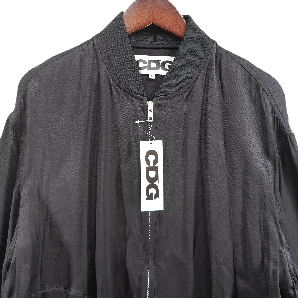 CDG キュプラ　ブルゾン Comme des Garcons CDG Jacquard Blouson Jacket 