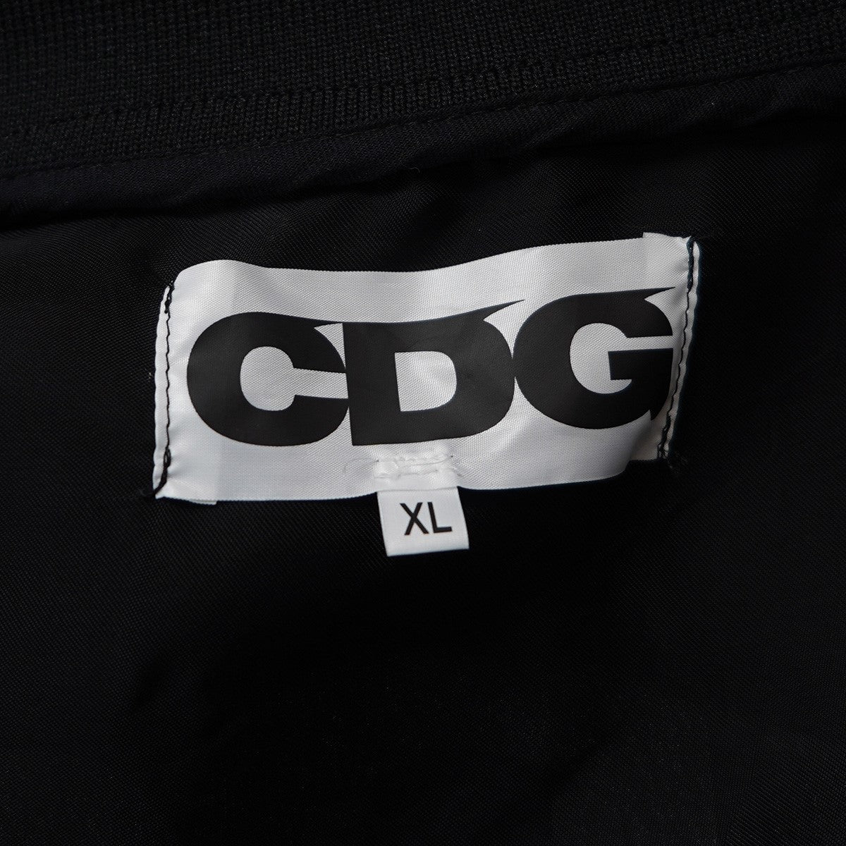 CDG COMME des GARCONS 25AW STAFF CDG Warped Logo Cupra Blouson Jacketワープ ロゴ スタッフ キュプラ ブルゾン ジャケット 古着・中古-6枚目のアイテム画像