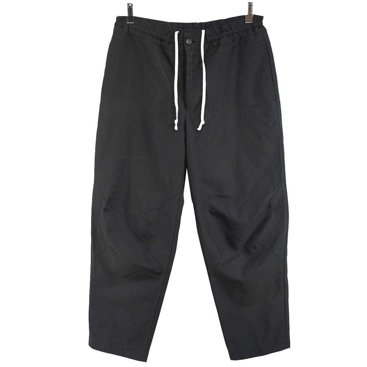 BLACK COMME des GARCONS 19AW ポリ縮絨 イージー パンツ 古着・中古-1枚目のアイテム画像