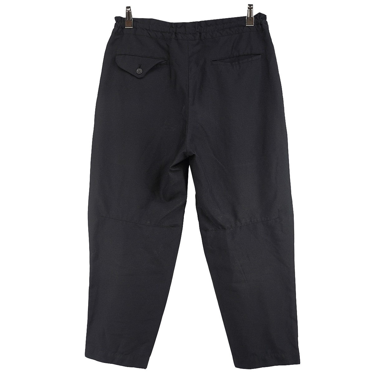 BLACK COMME des GARCONS 19AW ポリ縮絨 イージー パンツ 古着・中古-2枚目のアイテム画像