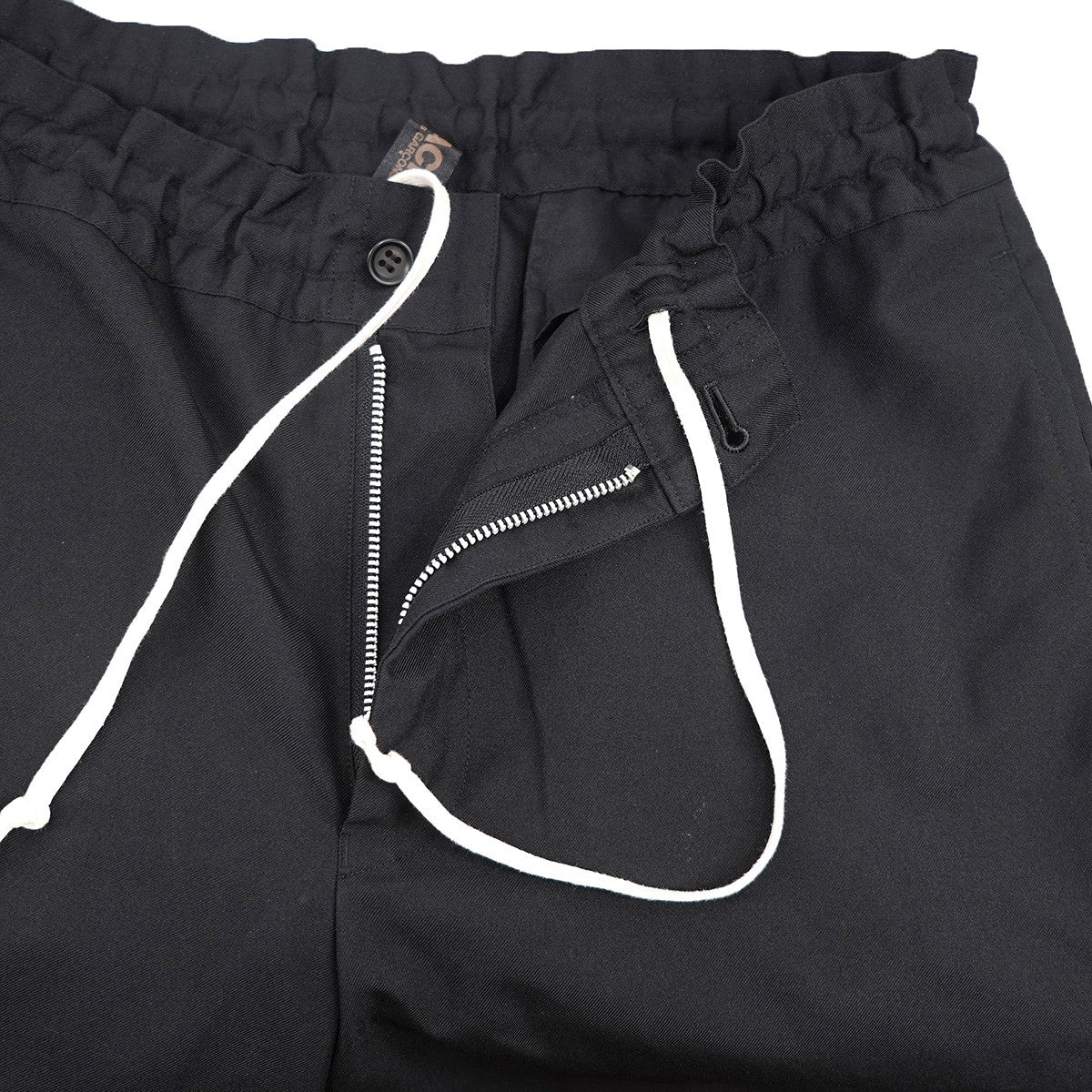 BLACK COMME des GARCONS 19AW ポリ縮絨 イージー パンツ 古着・中古-5枚目のアイテム画像
