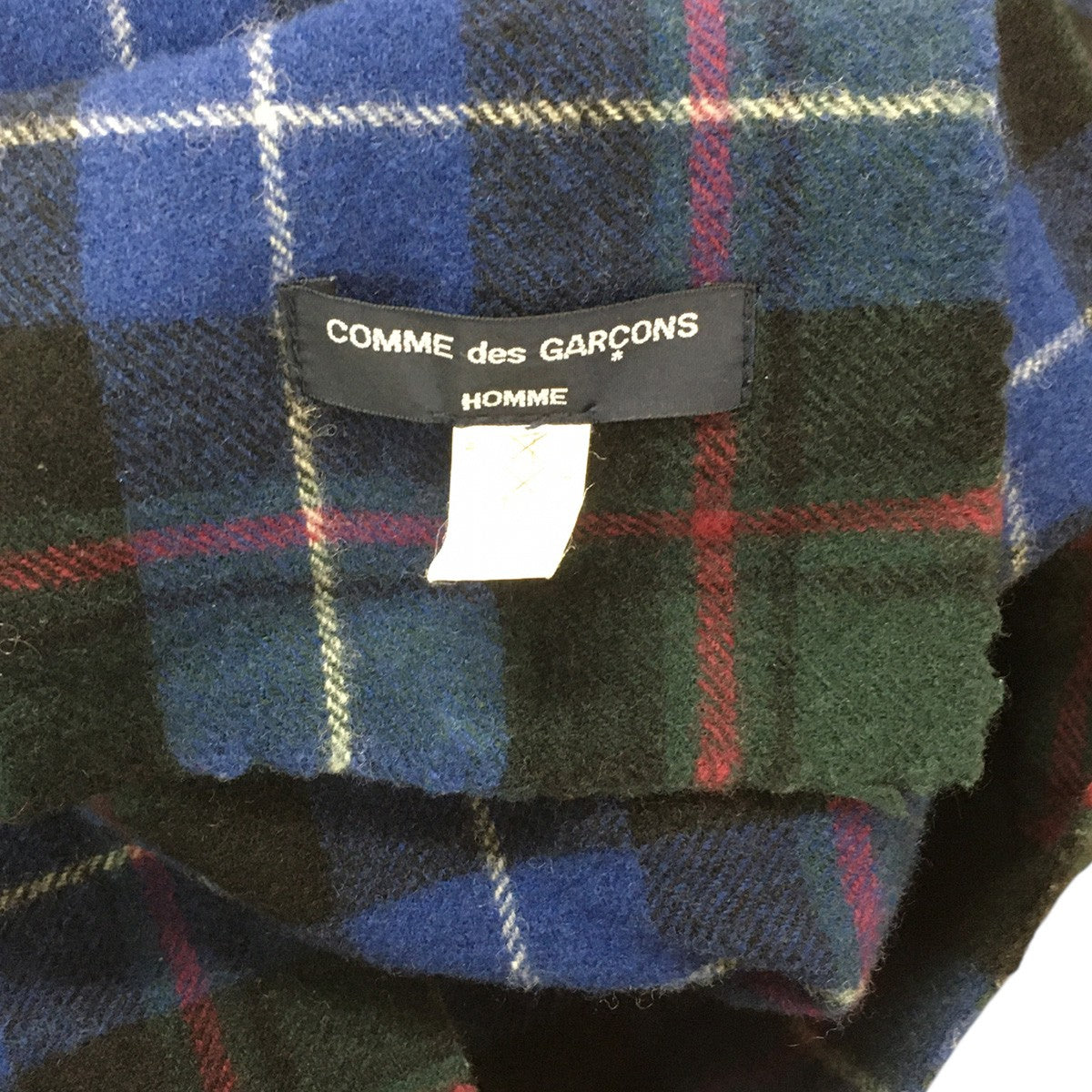 COMME des GARCONS HOMME(コムデギャルソンオム) チェック マフラー