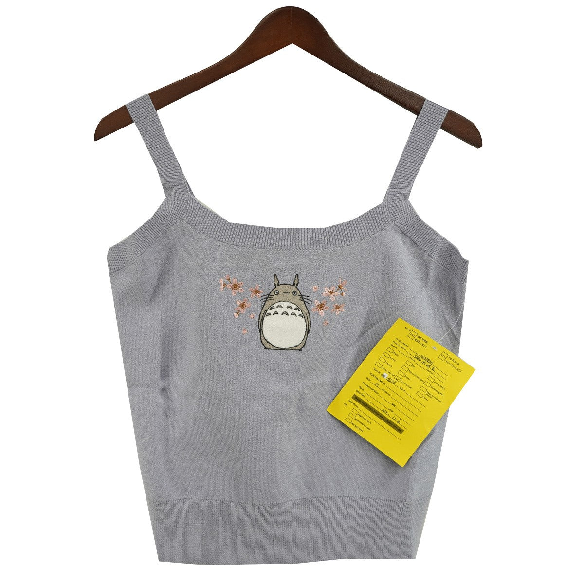 となりのトトロ 桜 ニット タンクトップ