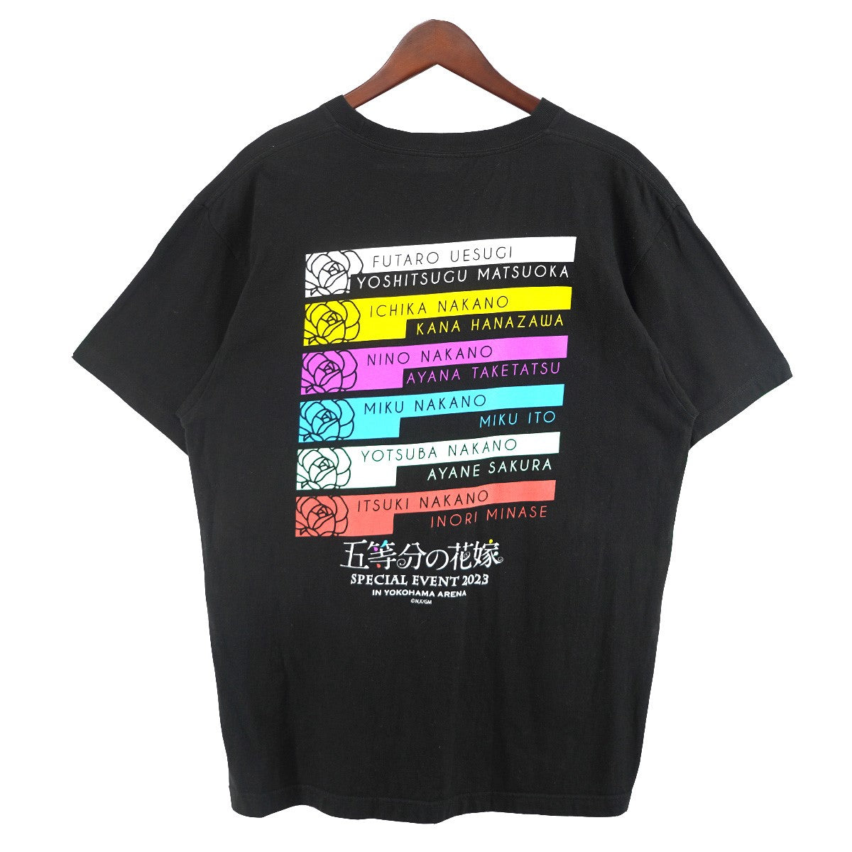 五等分の花嫁 23年 横浜アリーナ 五等分の花嫁 SPECIAL EVENT 2023オリジナル Tシャツ 古着・中古-1枚目のアイテム画像