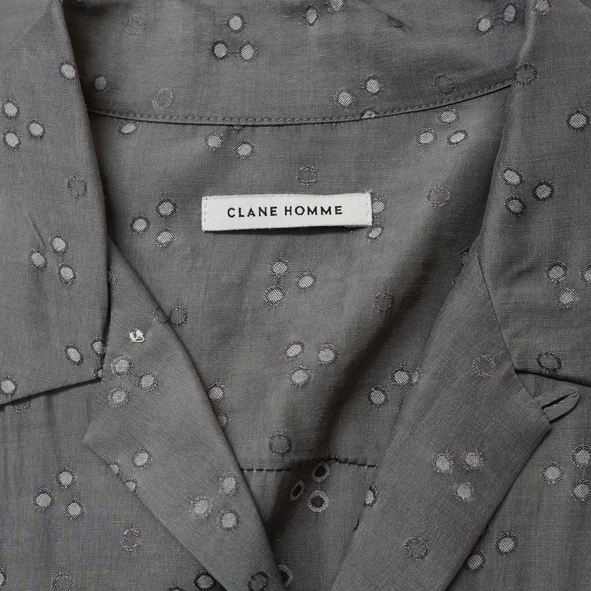 CLANE HOMME オープンカラー 半袖 シャツ 古着・中古-5枚目のアイテム画像