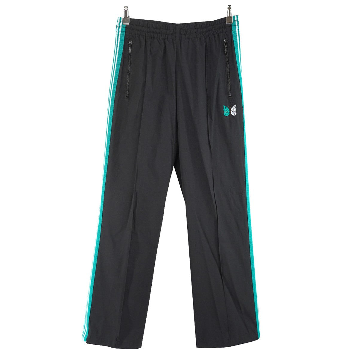 Needles 24SS B’2nd別注 Track Pant - Poly Ripstopアイコン刺繍 ポリリップストップ イージー トラックパンツ 古着・中古-1枚目のアイテム画像