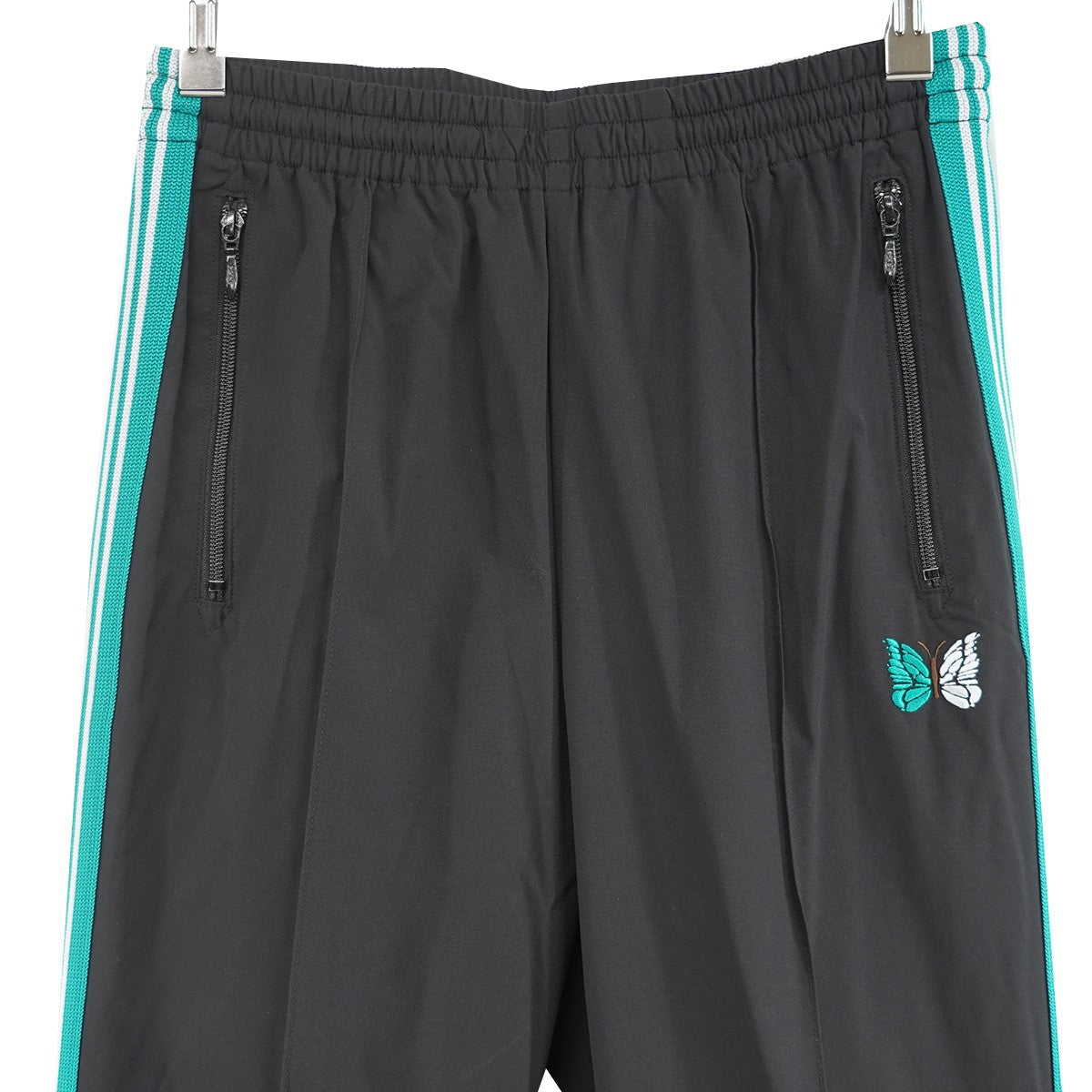 Needles 24SS B’2nd別注 Track Pant - Poly Ripstopアイコン刺繍 ポリリップストップ イージー トラックパンツ 古着・中古-3枚目のアイテム画像