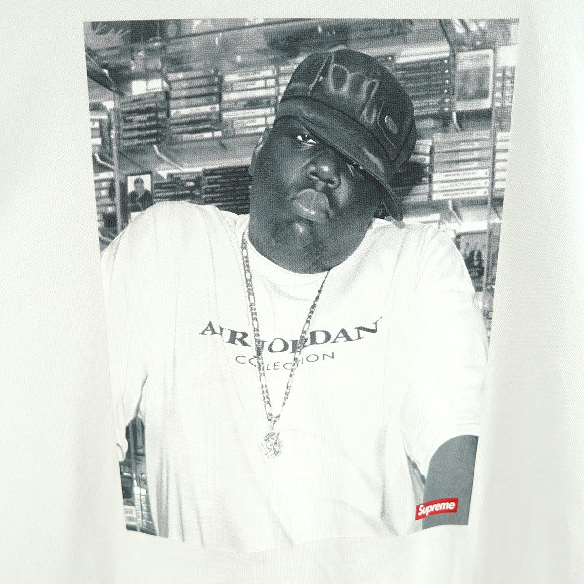 Supreme×JORDAN 24AW Jordan Biggie S／S Topx ジョーダン ビギー エスエス トップ ロゴ フォト Tシャツ 古着・中古-2枚目のアイテム画像